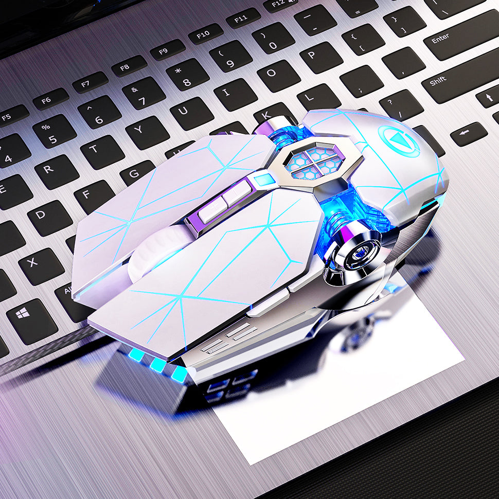 Wired Mechanical Gaming Mouse Silent for Desktop