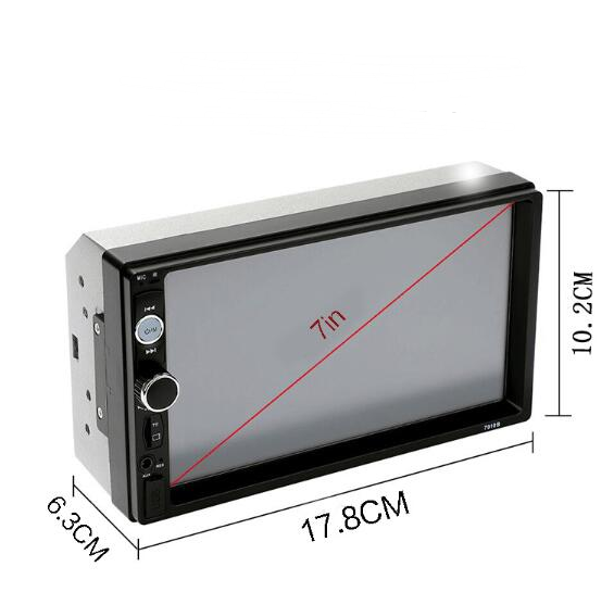 7-Inch Car MP5 Player with Bluetooth Touch Screen